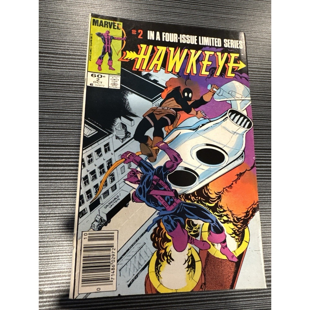 Hawkeye 2 Limited Series Marvel Comics Oct 1983 Bronze Age Clint Barton